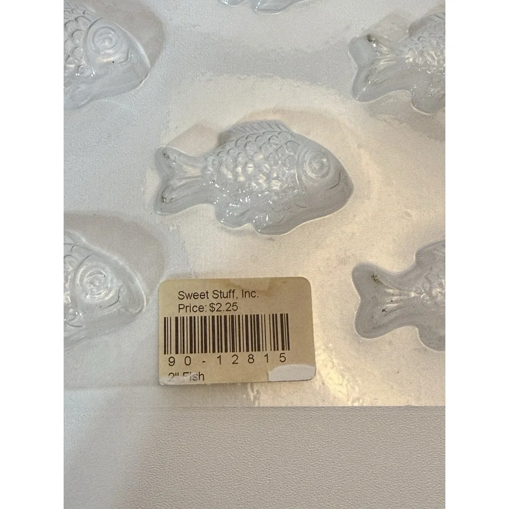 Plastic Candy Molds Beach Summer Sea Fish‎ 6 Assorted Trays